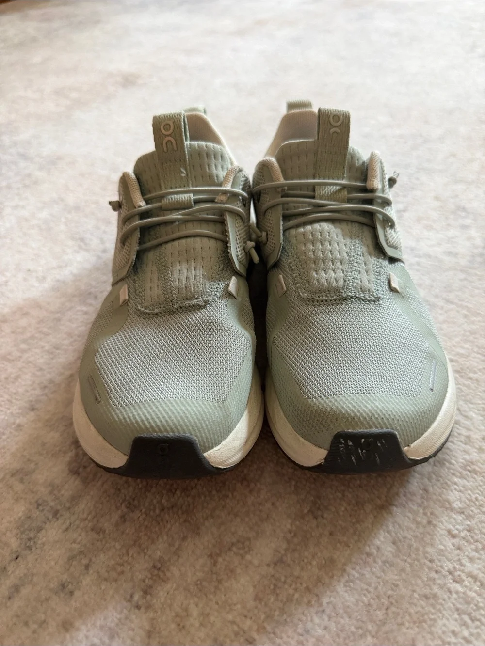 On Running Kid’s Cloud 6 Sneaker in Sage Green